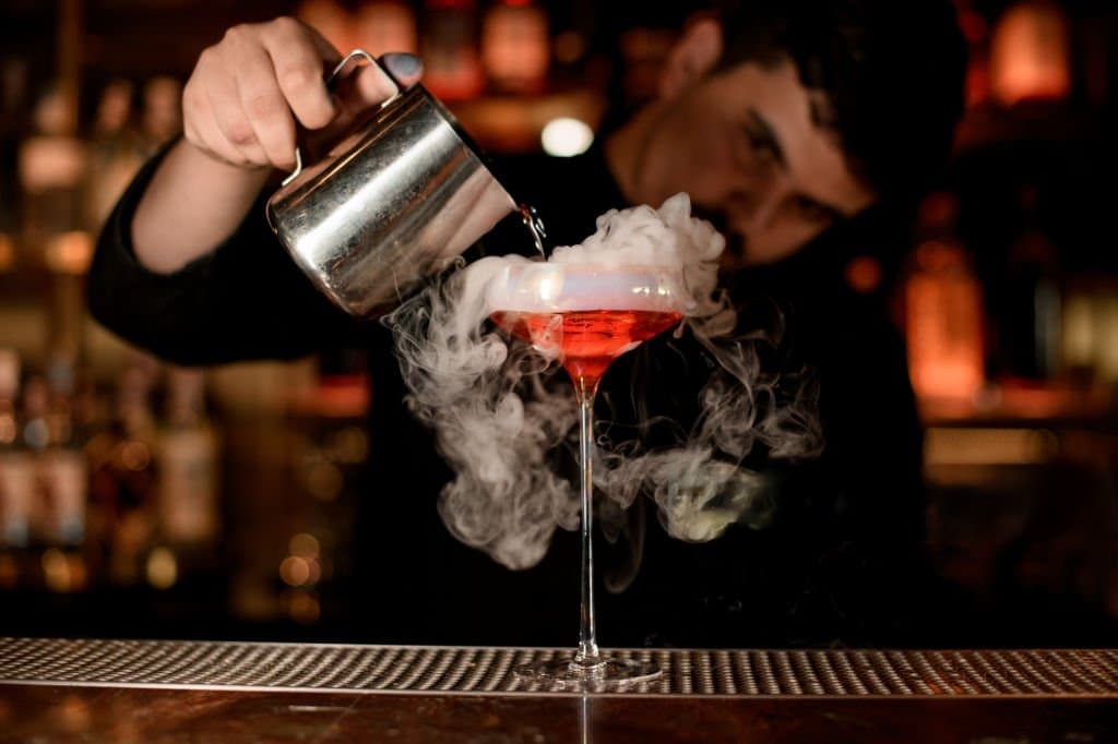 Glace carbonique cocktail CO2 solide Maroc